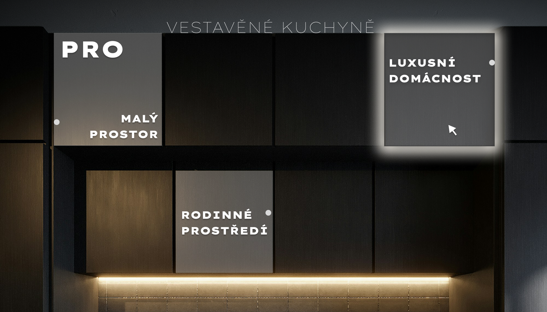 Offer of built-in kitchens